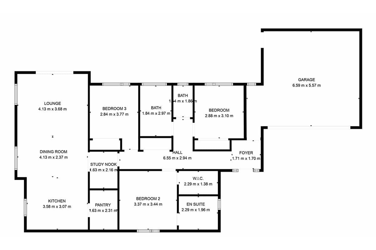Real Estate Floor Plans drawings by Sascha Jehle